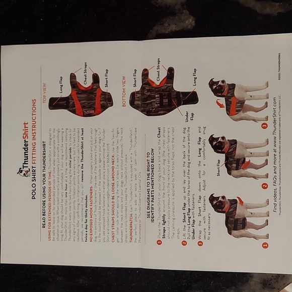 ThunderShirt Dog Anxiety Jacket L Thunder Shirt Camo Camouflage - Picture 3 of 5